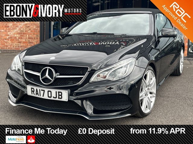View our Mercedes-Benz E-Class 2.1 E220d AMG Line Edition Cabriolet 2dr Diesel G-Tronic+ Euro 6 (s/s) (177 ps)