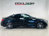 USED 2017 17 MERCEDES-BENZ CLA 2.1 CLA220d AMG Line Coupe 4dr Diesel 7G-DCT Euro 6 (s/s) (177 ps) Cosmos Black | Black Alcantara Interior | Night Pack | Privacy Glass | Apple CarPlay | Sat Nav | Low Road Tax | ULEZ OK