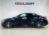 USED 2017 17 MERCEDES-BENZ CLA 2.1 CLA220d AMG Line Coupe 4dr Diesel 7G-DCT Euro 6 (s/s) (177 ps) Cosmos Black | Black Alcantara Interior | Night Pack | Privacy Glass | Apple CarPlay | Sat Nav | Low Road Tax | ULEZ OK