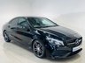 USED 2017 17 MERCEDES-BENZ CLA 2.1 CLA220d AMG Line Coupe 4dr Diesel 7G-DCT Euro 6 (s/s) (177 ps) Cosmos Black | Black Alcantara Interior | Night Pack | Privacy Glass | Apple CarPlay | Sat Nav | Low Road Tax | ULEZ OK