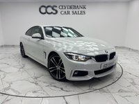 USED 2019 19 BMW 4 SERIES 2.0 420d M Sport Coupe 2dr Diesel Auto Euro 6 (s/s) (190 ps) Finished In Alpine White, This 4 Series Comes With Over 8k Worth OF Extras, Such As The M Sport Plus Package, Driver Comfort Package, Advanced Parking Package, Reversing Assistant, Camera, Front Electric Seat Adjustment With Driver Memory, 19" M Double Spoke Alloy Wheels, Harman Kardon Premium Sound System, M Sport Braking System, Sun Protection Glazing, Comfort Access With Smart Opener, Coral Red Dakota Leather Interior, Wireless Charging, 2 Keys, Service History, 12 Months MOT, 3. Months Warra