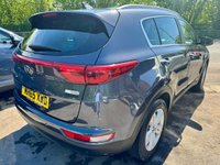 USED 2016 65 KIA SPORTAGE 1.7 CRDi 2 SUV 5dr Diesel Manual Euro 6 (s/s) (114 bhp) ** DIESEL.......6 SPEED.......�&pound;35 ROAD TAX.........94,833 MILES FROMN NEW.......SERVICE HISTORY 4 STAMPS.........2 KEYS........LOW INSURANCE GROUP 12..........67 MPG........ 2 EDITION........MEDIA SCREEN............SATNAV............BLUETOOTH............CRUISE..........AIRCON............REAR CAMERA..........ALLOYS ** 