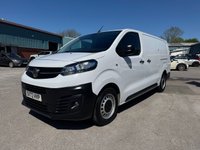 USED 2022 72 VAUXHALL VIVARO 1.5 Turbo D 2900 Dynamic Panel Van 6dr Diesel Manual L2 H1 Euro 6 (s/s) (100 ps) 2022 72 Reg VAuxhall Vivaro 2900 LWB One Owner FSH