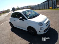 USED 2019 69 FIAT 500 1.2 S 2019,Bluetooth,DAB,Cruise Control,Air Con,Parking Sensors,F.S.H,Ulez Compliant Bluetooth,DAB,Cruise Contro,Parking Sensors,F.S.H