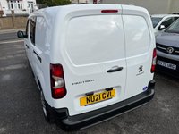 USED 2021 21 PEUGEOT PARTNER 1.5 BlueHDi 850 Professional Long Crew Van Double Cab 6dr Diesel Manual LWB Euro 6 (100 bhp) SERVICED @ 11 19 36 52 66 82 k