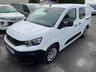 USED 2021 21 PEUGEOT PARTNER 1.5 BlueHDi 850 Professional Long Crew Van Double Cab 6dr Diesel Manual LWB Euro 6 (100 bhp) SERVICED @ 11 19 36 52 66 82 k