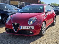USED 2017 17 ALFA ROMEO MITO 875 TB TwinAir Super Hatchback 3dr Petrol Manual Euro 6 (s/s) (105 ps) 