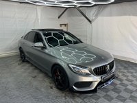 USED 2015 15 MERCEDES-BENZ C CLASS 2.1 C300dh AMG Line (Premium Plus) Saloon 4dr Diesel Hybrid G-Tronic+ Euro 6 (s/s) (231 ps) PAN ROOF+BODYKIT+TOP SPEC C300
