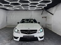 USED 2013 13 MERCEDES-BENZ C CLASS 6.3 C63 V8 AMG SpdS MCT Euro 5 4dr SUNROOF+COMBO+CARBON+HK SOUND!