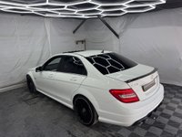 USED 2013 13 MERCEDES-BENZ C CLASS 6.3 C63 V8 AMG SpdS MCT Euro 5 4dr SUNROOF+COMBO+CARBON+HK SOUND!