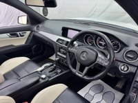 USED 2013 13 MERCEDES-BENZ C CLASS 6.3 C63 V8 AMG SpdS MCT Euro 5 4dr SUNROOF+COMBO+CARBON+HK SOUND!