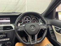 USED 2013 13 MERCEDES-BENZ C CLASS 6.3 C63 V8 AMG SpdS MCT Euro 5 4dr SUNROOF+COMBO+CARBON+HK SOUND!