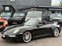 USED 2005 55 PORSCHE 911 3.8 997 Carrera 4S Cabriolet 2dr Petrol Manual AWD (285 g/km, 350 bhp) 