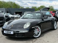 USED 2005 55 PORSCHE 911 3.8 997 Carrera 4S Cabriolet 2dr Petrol Manual AWD (285 g/km, 350 bhp) 