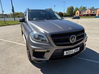 USED 2014 14 MERCEDES-BENZ GL CLASS 5.5 GL63 V8 AMG SUV 5dr Petrol SpdS+7GT 4WD Euro 5 (s/s) (557 ps) HEATED SEATS, REAR TVS, 12m MOT INC