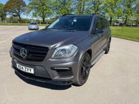 USED 2014 14 MERCEDES-BENZ GL CLASS 5.5 GL63 V8 AMG SUV 5dr Petrol SpdS+7GT 4WD Euro 5 (s/s) (557 ps) HEATED SEATS, REAR TVS, 12m MOT INC