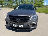 USED 2014 14 MERCEDES-BENZ GL CLASS 5.5 GL63 V8 AMG SUV 5dr Petrol SpdS+7GT 4WD Euro 5 (s/s) (557 ps) HEATED SEATS, REAR TVS, 12m MOT INC