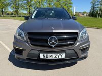 USED 2014 14 MERCEDES-BENZ GL CLASS 5.5 GL63 V8 AMG SUV 5dr Petrol SpdS+7GT 4WD Euro 5 (s/s) (557 ps) HEATED SEATS, REAR TVS, 12m MOT INC