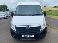USED 2019 19 VAUXHALL MOVANO 2.3 CDTi 3500 NO VAT VAN FWD L2 H2 Euro 6 (130 ps) 24 MONTHS PART AND LABOUR RAC WARRANTY+RAC BREAKDOWN COVER