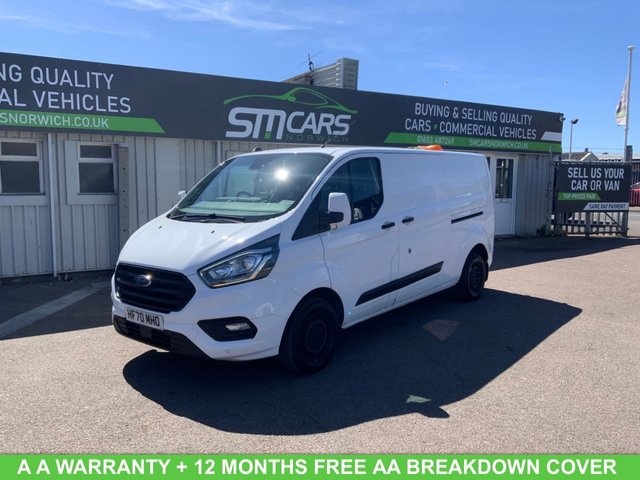 View our Ford Transit Custom 2.0 300 EcoBlue Trend Panel Van 5dr Diesel Manual L2 H1 Euro 6 (s/s) (105 ps)