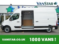 USED 2021 21 VAUXHALL MOVANO 3500 2.3 CDTI 135 BHP BI TURBO L3 LONG H3 EXTRA HIGH ROOF 1 OWNER | AIR CON | L3 LONG | X-HIGH ROOF