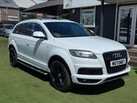 USED 2013 63 AUDI Q7 3.0 TDI V6 S line Plus SUV 5dr Diesel AUTOMATIC quattro Euro 5 (s/s) (245 ps) +++FREE 12 MONTH WARRANTY +++