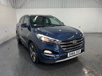 USED 2016 66 HYUNDAI TUCSON 2.0 CRDi Premium SUV 5dr Diesel Manual 4WD Euro 6 (136 ps) 2 keys, reverse cam, NAV, leather