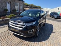 USED 2016 66 FORD EDGE 2.0 TDCi Titanium SUV 5dr Diesel Powershift AWD Euro 6 (s/s) (210 ps) Full Service History+Full Leather+Navigation+Reversing Camera+Panoramic Sunroof