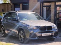 USED 2016 66 BMW X3 2.0 20d M Sport Auto xDrive Euro 6 (s/s) 5dr PANROOF-HEATED LEATHER SEATS