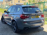 USED 2016 66 BMW X3 2.0 20d M Sport Auto xDrive Euro 6 (s/s) 5dr PANROOF-HEATED LEATHER SEATS