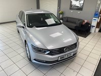 USED 2017 17 VOLKSWAGEN PASSAT 2.0 TDI SE Business Saloon 4dr Diesel DSG Euro 6 (s/s) (150 ps) REFLEX SILVER / AUTOMATIC / 9 SERVICES / TOUCHSCREEN APPLE CARPLAY & ANDROID AUTO / POWERFOLD MIRRORS / ACTIVE CRUISE CONTROL / FRONT & REAR SENSORS / DAB / HANDS FREE BOOT OPENING