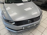 USED 2017 17 VOLKSWAGEN PASSAT 2.0 TDI SE Business Saloon 4dr Diesel DSG Euro 6 (s/s) (150 ps) REFLEX SILVER / AUTOMATIC / 9 SERVICES / TOUCHSCREEN APPLE CARPLAY & ANDROID AUTO / POWERFOLD MIRRORS / ACTIVE CRUISE CONTROL / FRONT & REAR SENSORS / DAB / HANDS FREE BOOT OPENING