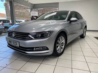 USED 2017 17 VOLKSWAGEN PASSAT 2.0 TDI SE Business Saloon 4dr Diesel DSG Euro 6 (s/s) (150 ps) REFLEX SILVER / AUTOMATIC / 9 SERVICES / TOUCHSCREEN APPLE CARPLAY & ANDROID AUTO / POWERFOLD MIRRORS / ACTIVE CRUISE CONTROL / FRONT & REAR SENSORS / DAB / HANDS FREE BOOT OPENING