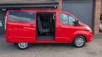 USED 2022 22 FORD TRANSIT CUSTOM 2.0 300 EcoBlue Limited Crew Van Double Cab 5dr Diesel Manual L1 H1 Euro 6 (s/s) (6 Seat) (170 ps) *** SAT NAV - CRUISE CONTROL - AIR CON ***