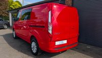 USED 2022 22 FORD TRANSIT CUSTOM 2.0 300 EcoBlue Limited Crew Van Double Cab 5dr Diesel Manual L1 H1 Euro 6 (s/s) (6 Seat) (170 ps) *** SAT NAV - CRUISE CONTROL - AIR CON ***
