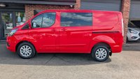 USED 2022 22 FORD TRANSIT CUSTOM 2.0 300 EcoBlue Limited Crew Van Double Cab 5dr Diesel Manual L1 H1 Euro 6 (s/s) (6 Seat) (170 ps) *** SAT NAV - CRUISE CONTROL - AIR CON ***