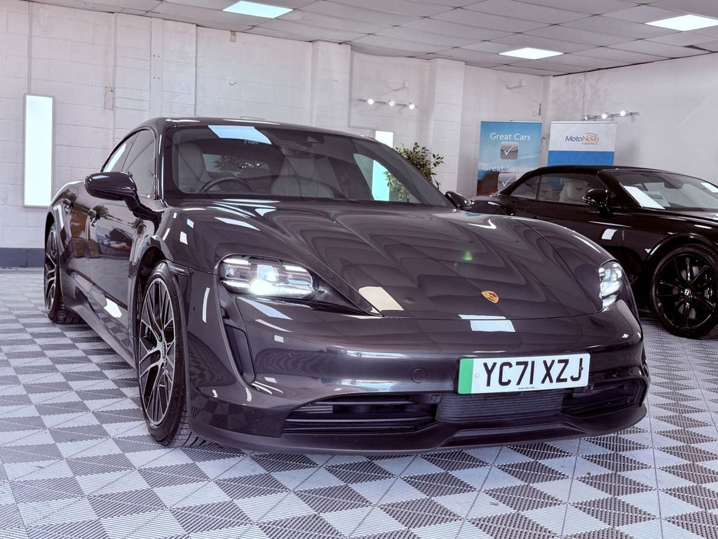 USED 2021 71 PORSCHE TAYCAN Performance Plus 93.4kWh 4S Saloon 4dr Electric Auto 4WD (11kW Charger) (571 ps) 