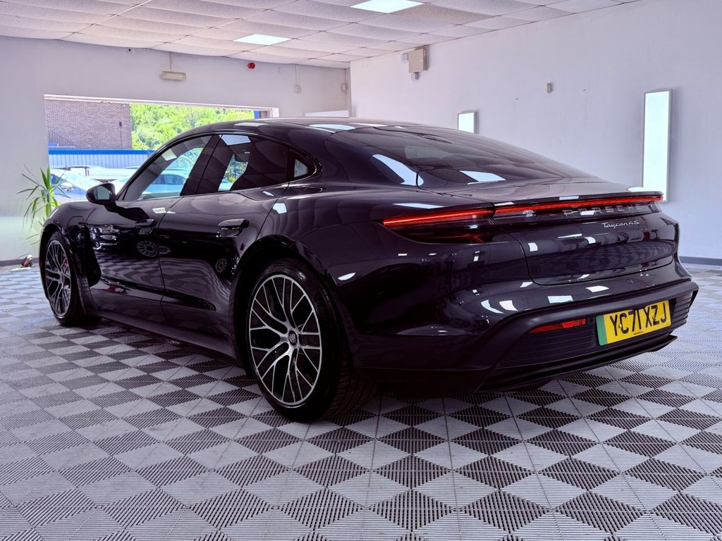 USED 2021 71 PORSCHE TAYCAN Performance Plus 93.4kWh 4S Saloon 4dr Electric Auto 4WD (11kW Charger) (571 ps) 