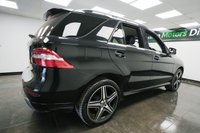 USED 2013 13 MERCEDES-BENZ M CLASS 3.0 ML350 V6 BlueTEC AMG Sport G-Tronic 4WD Euro 6 (s/s) 5dr Black Leather, Sat Nav