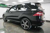 USED 2013 13 MERCEDES-BENZ M CLASS 3.0 ML350 V6 BlueTEC AMG Sport G-Tronic 4WD Euro 6 (s/s) 5dr Black Leather, Sat Nav