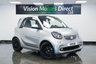 USED 2017 17 SMART FORTWO 1.0 Prime (Premium Plus) Twinamic Euro 6 (s/s) 2dr Panoramic Roof, Black Leather