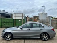 USED 2014 64 MERCEDES-BENZ C CLASS 2.1 C220 BlueTEC AMG Line G-Tronic+ Euro 6 (s/s) 4dr ULEZ NEW MOT SERVICE