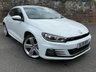 USED 2016 16 VOLKSWAGEN SCIROCCO 2.0 TDI BlueMotion Tech R-Line Hatchback 3dr Diesel Manual Euro 6 (s/s) (150 ps) What a truly stunning car this is!!! White with BIG silver alloy wheels and black leather interior