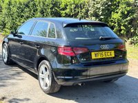 USED 2015 15 AUDI A3 1.6 TDI SE Technik Sportback 5dr Diesel Manual Euro 6 (s/s) (110 ps) 