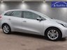 USED 2014 64 KIA CEED 1.6 CRDi 2 Sportswagon 5dr Diesel Auto Euro 5 (126 bhp) Rare diesel automatic estate. Only 2 owners from new. Very low mileage - Only 52K. Full service history - 9 stamps. Spare key & vehicle information pack. 2 YEARS FREE MOT & SERVICE INCLUDED. 3 Months Russell Ham Quality Warranty . All Car's Are HPI Clear . Finance Arranged - - Extended 12 Month's Warranty Available. To view all of our cars visit www.russellham.co.uk