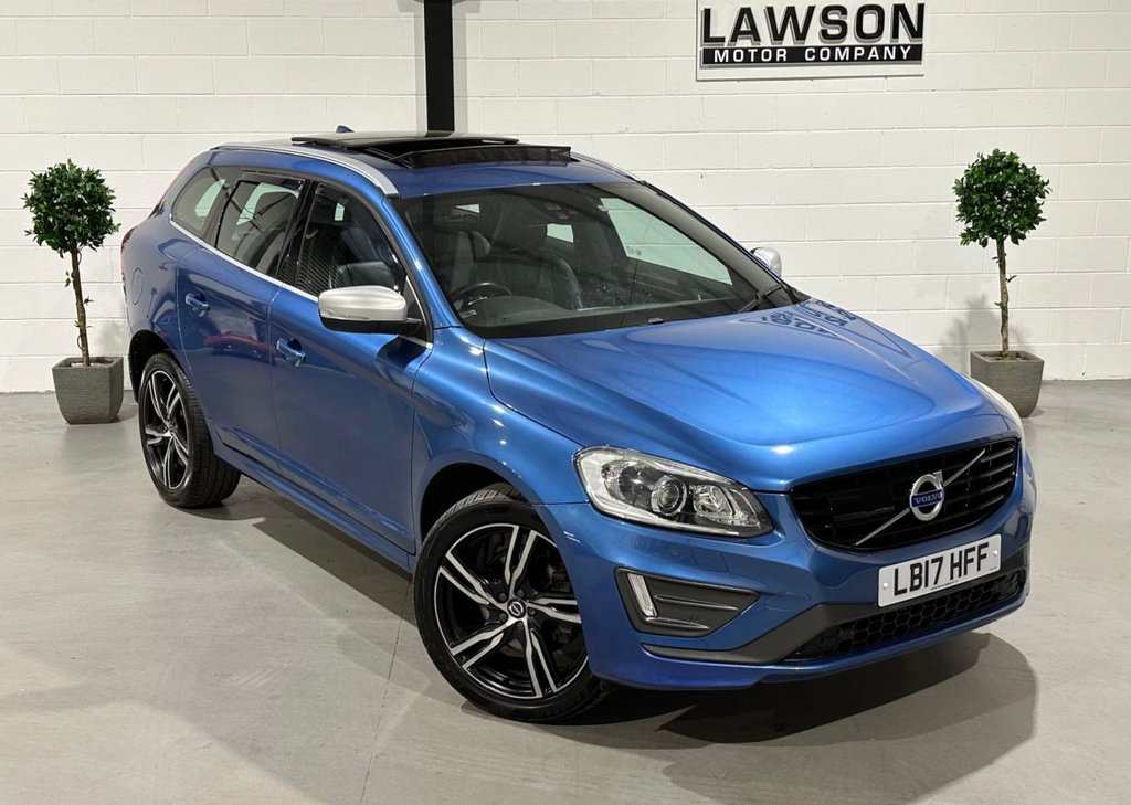 USED 2017 17 VOLVO XC60 2.4 D4 R-Design Lux Nav SUV 5dr Diesel Auto AWD Euro 6 (s/s) (190 ps) 
