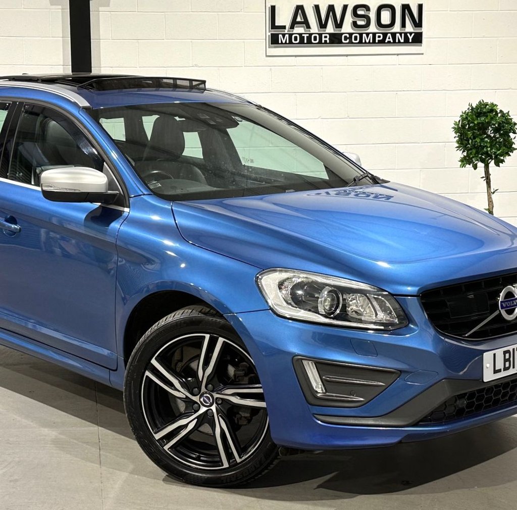 USED 2017 17 VOLVO XC60 2.4 D4 R-Design Lux Nav SUV 5dr Diesel Auto AWD Euro 6 (s/s) (190 ps) 