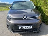USED 2023 23 CITROEN BERLINGO DRIVER EDITION M 1.5 BLUE HDI 100PS Top Of Range Driver Edition Model With All Of The Desirable Features Including Air Con, 3 Seats, Media Screen, Sat Nav, Rear Camera, Load Through Bulkhead, Ply Lined, Alloy wheels, Metallic Paintwork, Rear Sensors & Much More!