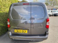 USED 2023 23 CITROEN BERLINGO DRIVER EDITION M 1.5 BLUE HDI 100PS Top Of Range Driver Edition Model With All Of The Desirable Features Including Air Con, 3 Seats, Media Screen, Sat Nav, Rear Camera, Load Through Bulkhead, Ply Lined, Alloy wheels, Metallic Paintwork, Rear Sensors & Much More!