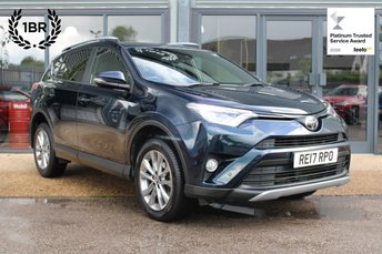 2017 TOYOTA RAV4 2.0 V-Matic Excel SUV 5dr Petrol CVT 4WD Euro 6 (s/s) (Safety Sense, Nav) (151 ps) &pound;17990.00